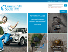 Tablet Screenshot of communitysouth.net